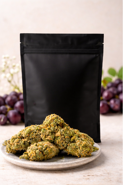 Fleurs de CBD Cali Grape – Indoor