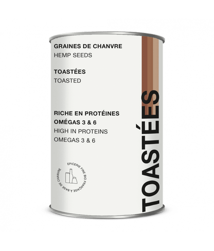 Graines de Chanvre Toastées BIO – 200 g