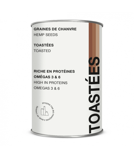 Graines de Chanvre Toastées BIO – 200 g